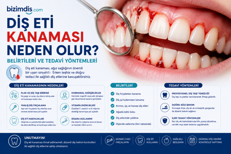 Diş Eti Kanaması Neden Olur? Belirtileri ve Tedavi Yöntemleri